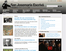 Tablet Screenshot of escriva.org